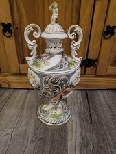 Vintage decorated urn for sale  AMMANFORD