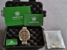Steeldive herrenuhr taucheruhr gebraucht kaufen  Wüstenrot
