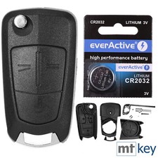 Klapp Schlüssel Gehäuse für OPEL 2 Tasten CORSA D ANTARA ZAFIRA B ASTRA H TIGRA, usado comprar usado  Enviando para Brazil