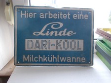 Blechschild linde milchkühlwa gebraucht kaufen  Pirmasens