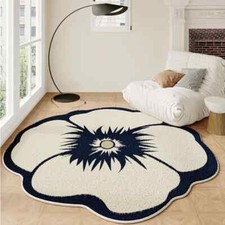 Tapete retrô para decoração de quarto tapete macio tapete de cabeceira tapete de pelúcia, usado comprar usado  Enviando para Brazil