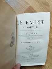 Faust goethe. livre d'occasion  Paray-le-Monial