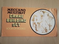 Meccano multikit crane for sale  NEW MALDEN