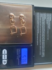 Goldohrringe 585 rg gebraucht kaufen  Deutschland