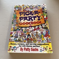 Pick-A-Party Cookbook by Patty Sachs Party Themes Occasions Events comprar usado  Enviando para Brazil