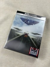 TOP GUN MAVERICK MANTA LAB DUPLO LENTICULAR B 4K UHD BLURAY STEELBOOK, LACRADO, usado comprar usado  Enviando para Brazil