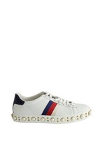 Baskets ace cuir d'occasion  France