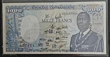 Billet république centrafrica d'occasion  Nouaillé-Maupertuis