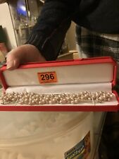 Simulated pearl necklace for sale  POOLE