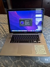 2008 late 15 pro macbook for sale  Plainville