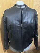 Woman leather jacket for sale  Chester