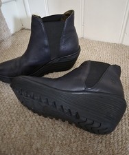 Fly london navy for sale  LINGFIELD