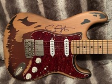 CARLOS SANTANA AUTOGRAFADO AUTOGRAFADO LTD GUITARRA RARA *EM PESSOA* LENDA DE WOODSTOCK comprar usado  Enviando para Brazil