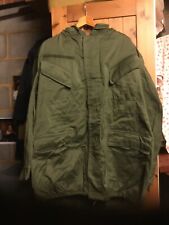 Belgian army parka for sale  LONDON
