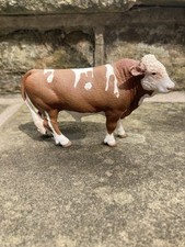 Schleich simmental bull for sale  HIGH PEAK