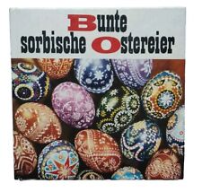 Bunte sorbische stereier gebraucht kaufen  Altenburg