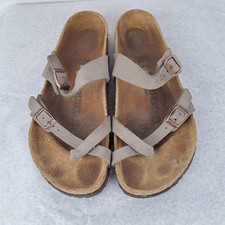 Sandali birkenstock grigio usato  Marano di Napoli