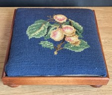 Vintage tapestry foot for sale  LONDON
