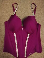 Purple diamante corset for sale  WARRINGTON