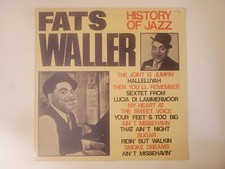 Fats Waller - History of Jazz (LP disco de vinil) comprar usado Fats Waller - History of Jazz (LP disco de vinil) comprar usado  Enviando para Brazil