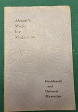 Abbott magic magicians for sale  Beacon Falls