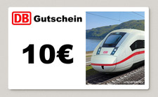 Deutsche bahn gutschein gebraucht kaufen  Deutschland
