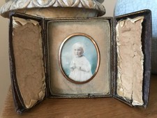 Antique portrait miniature for sale  CHELTENHAM