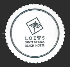 Usado, LOEWS SANTA MONICA BEACH HOTEL TORRE MONTANHA-RUSSA EM RELEVO GUARDA-CHUVA 4" VERDE LA CAL comprar usado  Enviando para Brazil