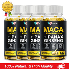 Maca orgânica 10000 MG porção 120/240/480 cápsulas veganas raiz de maca peruana comprar usado  Enviando para Brazil