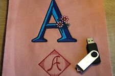 Stickdateien pes alphabet gebraucht kaufen  Palling