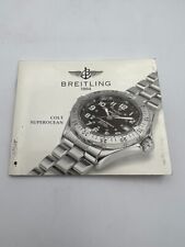 Booklet breitling colt usato  Roma