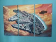 Wandbild triptychon millenium gebraucht kaufen  Naumburg