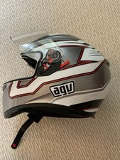 Capacete de motocicleta feminino Full Face AGV K-3 SV. Tamanho MS-57 como novo.  comprar usado  Enviando para Brazil