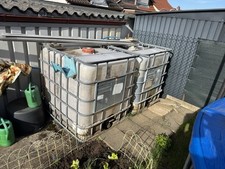 Regentonne 1000liter 2stk gebraucht kaufen  Schweinfurt