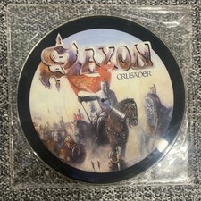 Saxon Lp  Picture Disc. Crusader  1984 V. G+ U. K comprar usado  Enviando para Brazil