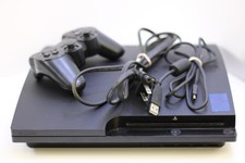 Sistema de jogos console preto Sony PlayStation 3 Slim PS3 160GB CECH-3001A comprar usado  Enviando para Brazil