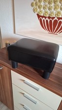 Fusshocker schwarz kunstleder gebraucht kaufen  Harsewinkel, Marienfeld