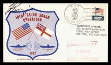 DR WHO 1972 USS FULTON/HMS GRAMPUS NAVIO DA MARINHA CONJUNTO EUA/REINO UNIDO SONAR OP ASSINADO M44949 comprar usado  Enviando para Brazil