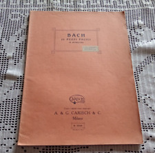 Spartito bach pezzi usato  Castelfidardo