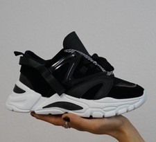 Schwarze sportschuhe damen gebraucht kaufen  Düsseldorf