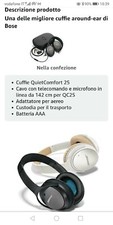 Cuffie bose quiet usato  Fonte Nuova