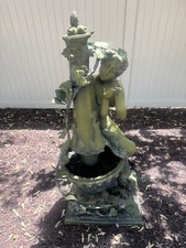 Garden fountain bronze for sale  Elmhurst