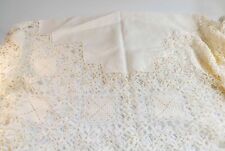 Antique linen tablecloth for sale  BIRMINGHAM