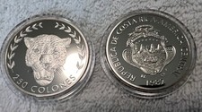 1982 Costa Rica Jaguar 250 Colones /1-0327. comprar usado  Enviando para Brazil