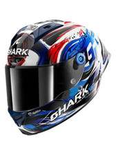 Capacete de motocicleta Shark Aeron GP FIM Zarco Signature azul branco, rosto inteiro, usado comprar usado  Enviando para Brazil