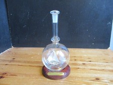 Vintage glass ship for sale  DUDLEY