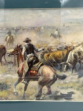 Roundup russell art for sale  Chambersburg