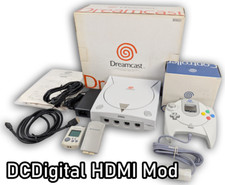 SEGA Dreamcast DCDigital PixelFX HDMI Shiny DreamPSU GDEMU HKT-3000 weiß OVP CIB comprar usado  Enviando para Brazil