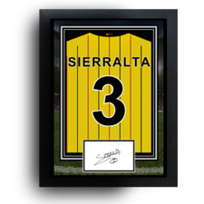 Francisco sierralta signed for sale  LONDON