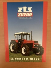 Prospectus zetor zts d'occasion  Vichy